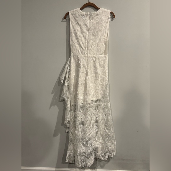 One33 Social White Embroidered High Low Dress - Picture 4 of 12